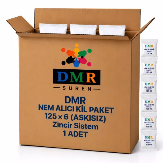 DMR Nem Alıcı Kil PAket  125×6 (ASKISIZ) Zincir Sistem 1 Adet