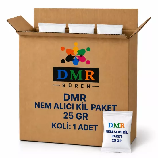 DMR Nem Alıcı Kil PAket  25 gr 1 Adet  Clay Moisture Absorber Sachet 25 g