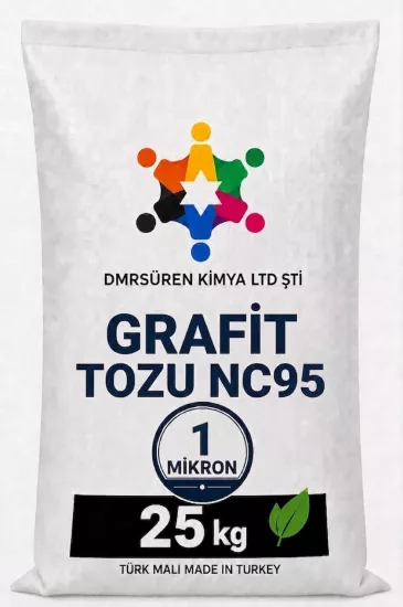 Grafit Tozu NC95, Graphite Powder NC95, 1 Mikron, 25 kg