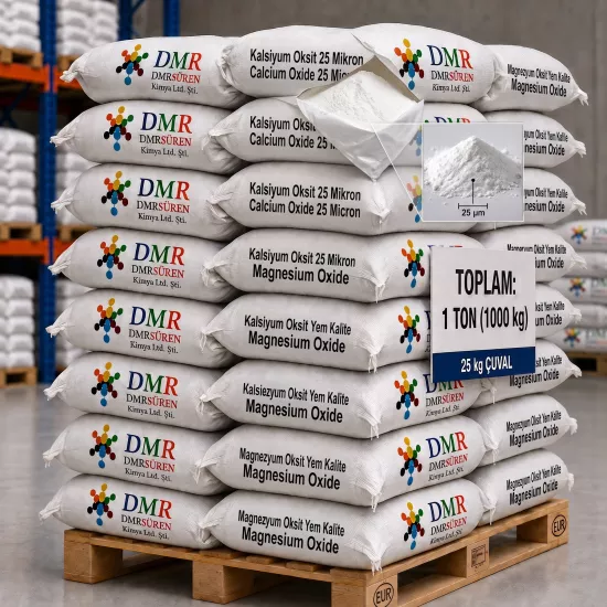 Kalsiyum Oksit 1KG 25 Mikron