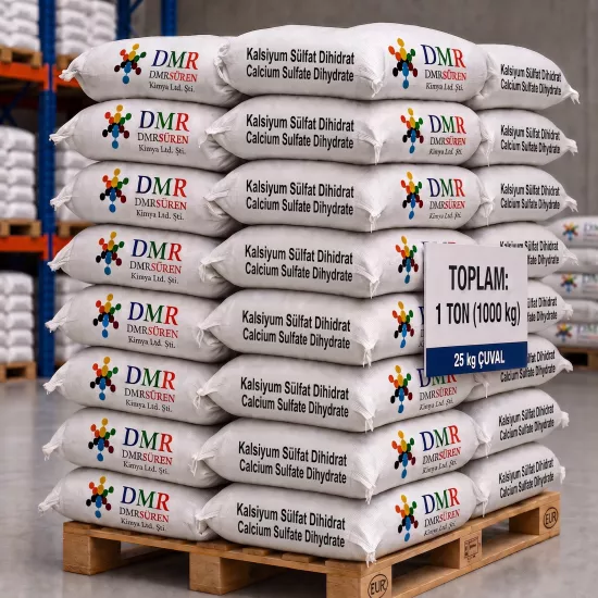 Kalsiyum Sülfat Dihidrat 1KG