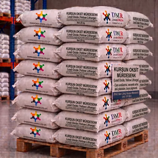 Kurşun Oksit Mürdesenk 1Kg Lead Oxide