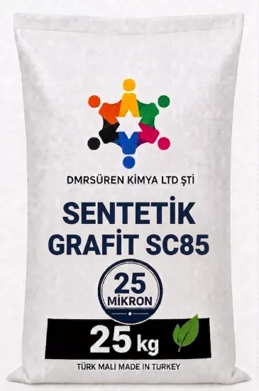 Sentetik Grafit SC85, Synthetic Graphite SC85, 25 Mikron, 25 kg