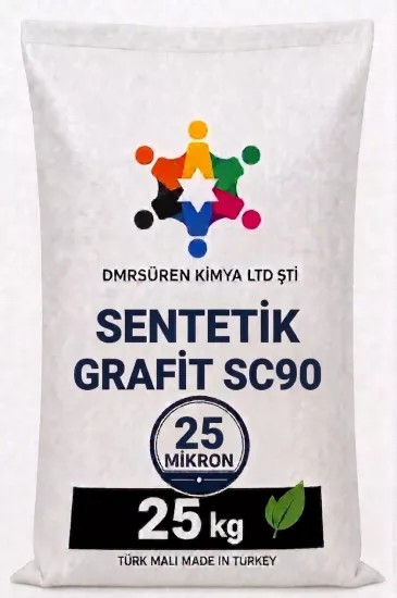 Sentetik Grafit SC90, Synthetic Graphite SC90, 25 Mikron, 25 kg