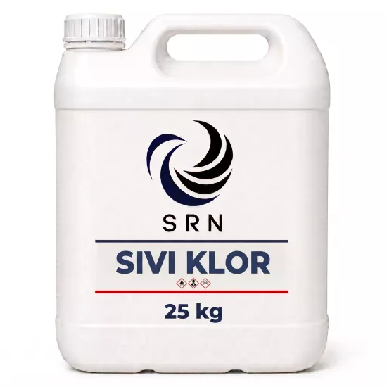 SRN Sıvı Klor, Liquid Chlorine, Havuz Kloru, Dezenfeksiyon Kimyasalı, 25 kg