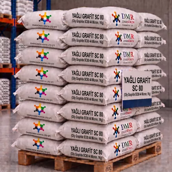 Yağlı Grafit SC 80 1Kg 44 Mikron Oily Graphite SC80 44 Micron