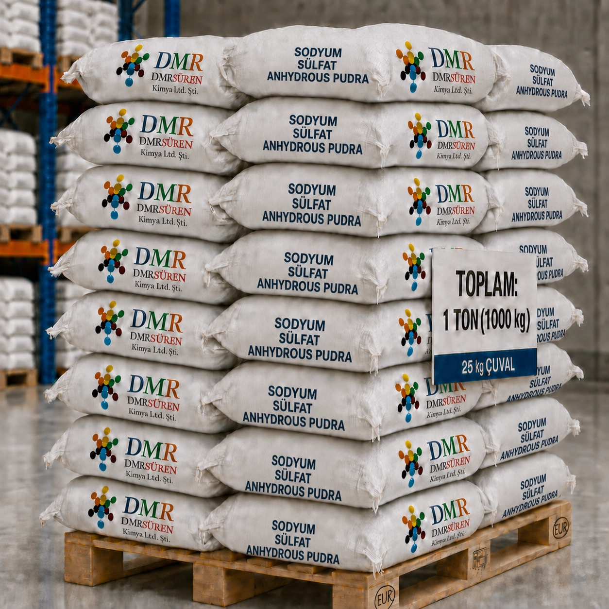 SODYUM SÜLFAT ANHYDROUS PUDRA Anhydrous Sodium Sulfate Powder