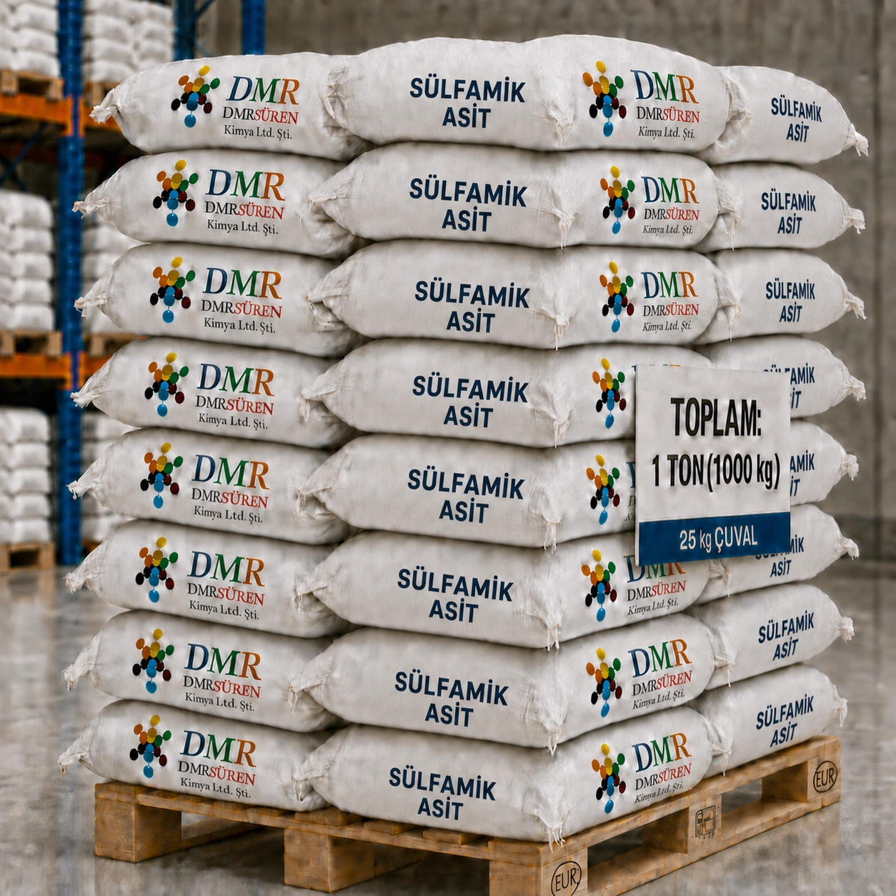 Sülfamik Asit 1Kg  Sulfamic Acid