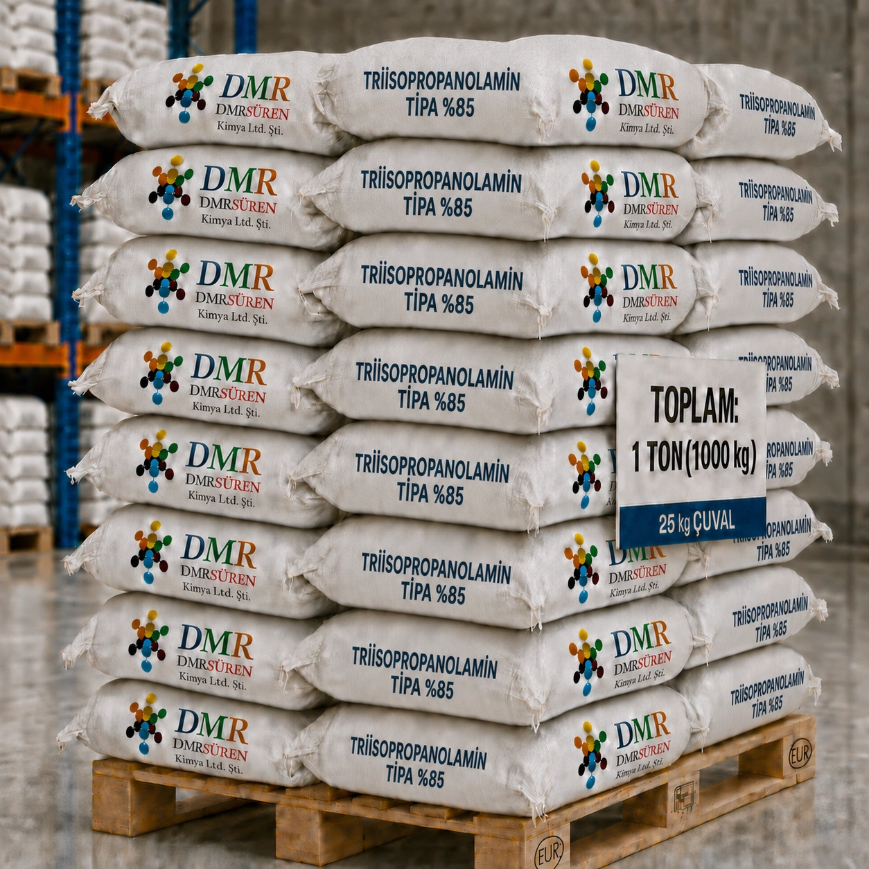 TRİİSOPROPANOLAMİN TİPA %85 Triisopropanolamine TIPA 85%