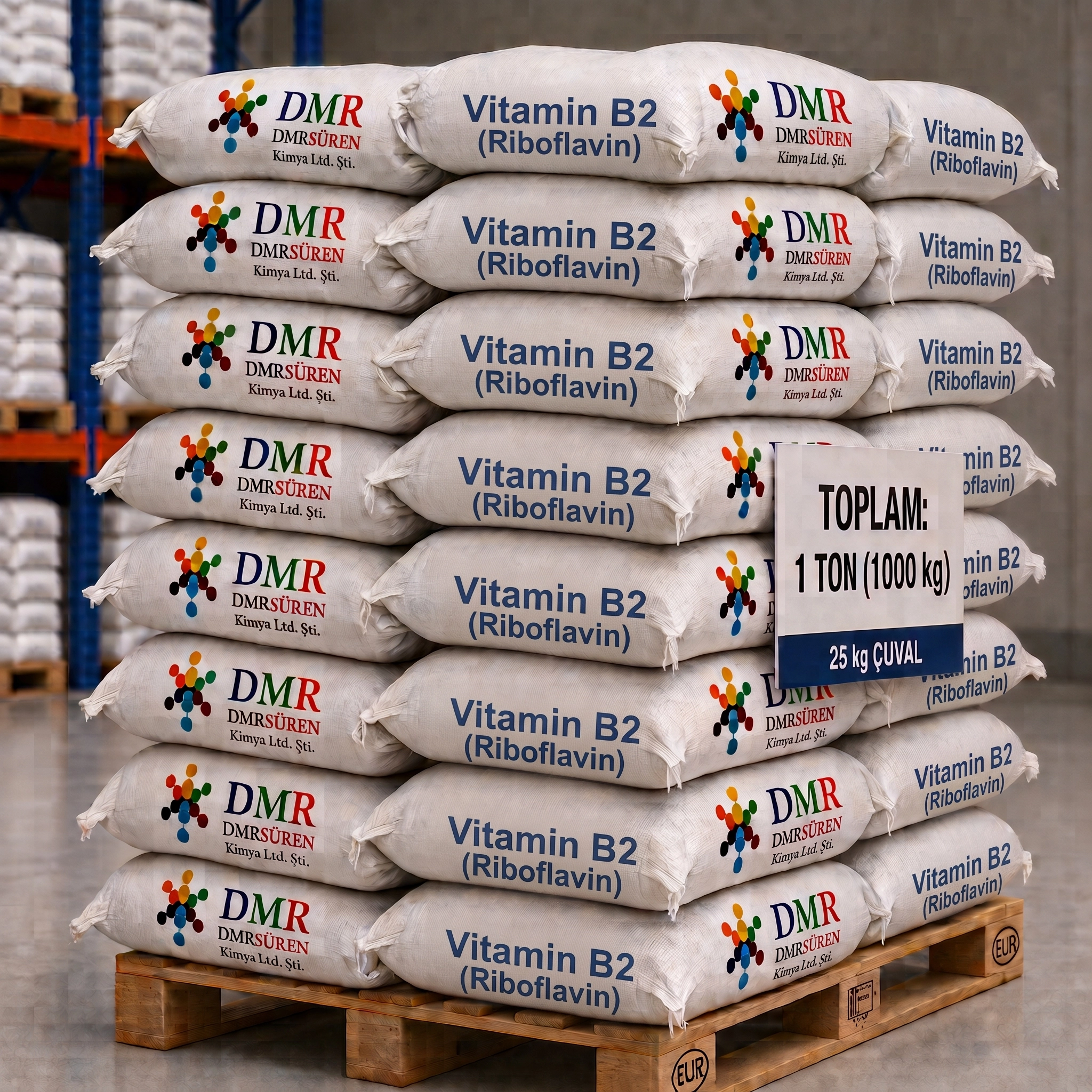 Vitamin B2 1 Kg (Riboflavin)